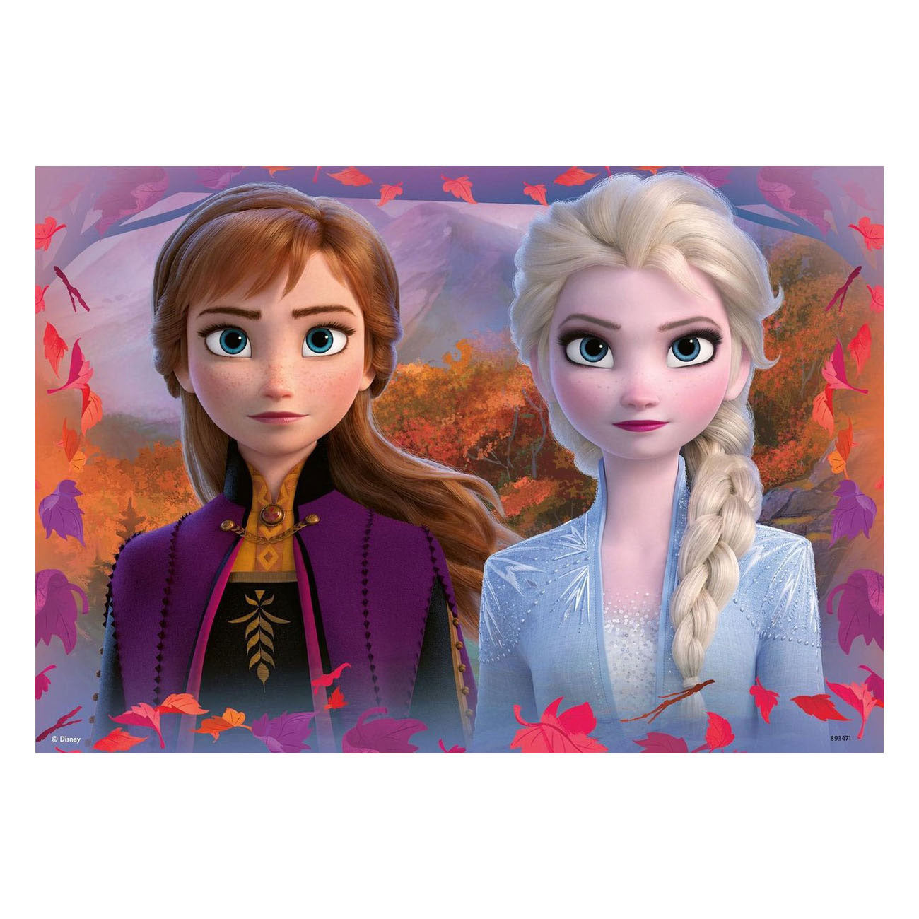 Ravensburger puzzle La Reine des Neiges II 2x12pcs