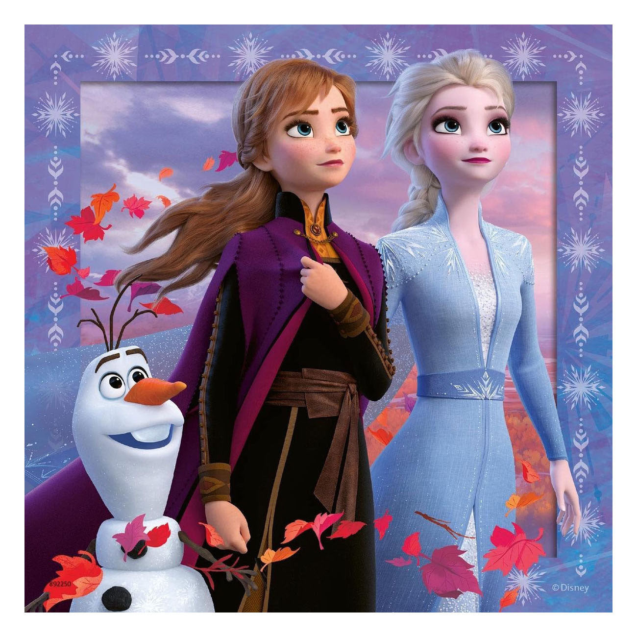 Ravensburger puzzles Disney La Reine des Neiges 2 - 3 x 49 pièces - puzzle enfant