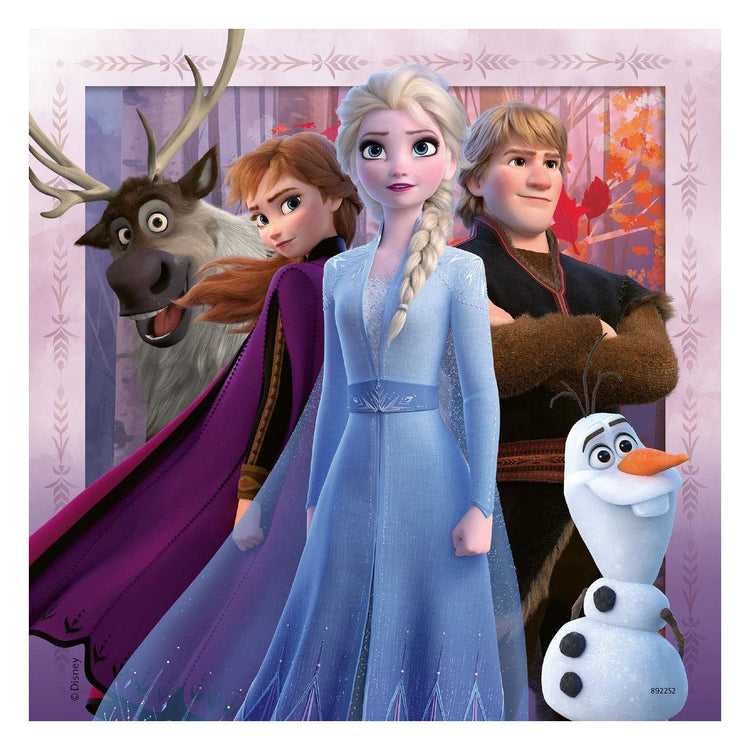 Ravensburger puzzles Disney La Reine des Neiges 2 - 3 x 49 pièces - puzzle enfant