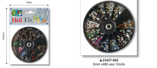 Vaessen creative • kit de correctifs 3mm 480pcs