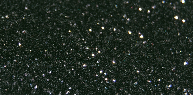 Vaessen creative • blister de transfert de paillettes hotfix 21x14,8cm noir