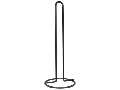 Ustensiles de cuisine porte-rouleau de cuisine noir mat 32cm