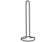 Ustensiles de cuisine porte-rouleau de cuisine noir mat 32cm