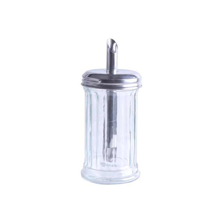 Sucrier verre 300ml ø7xh13cm
