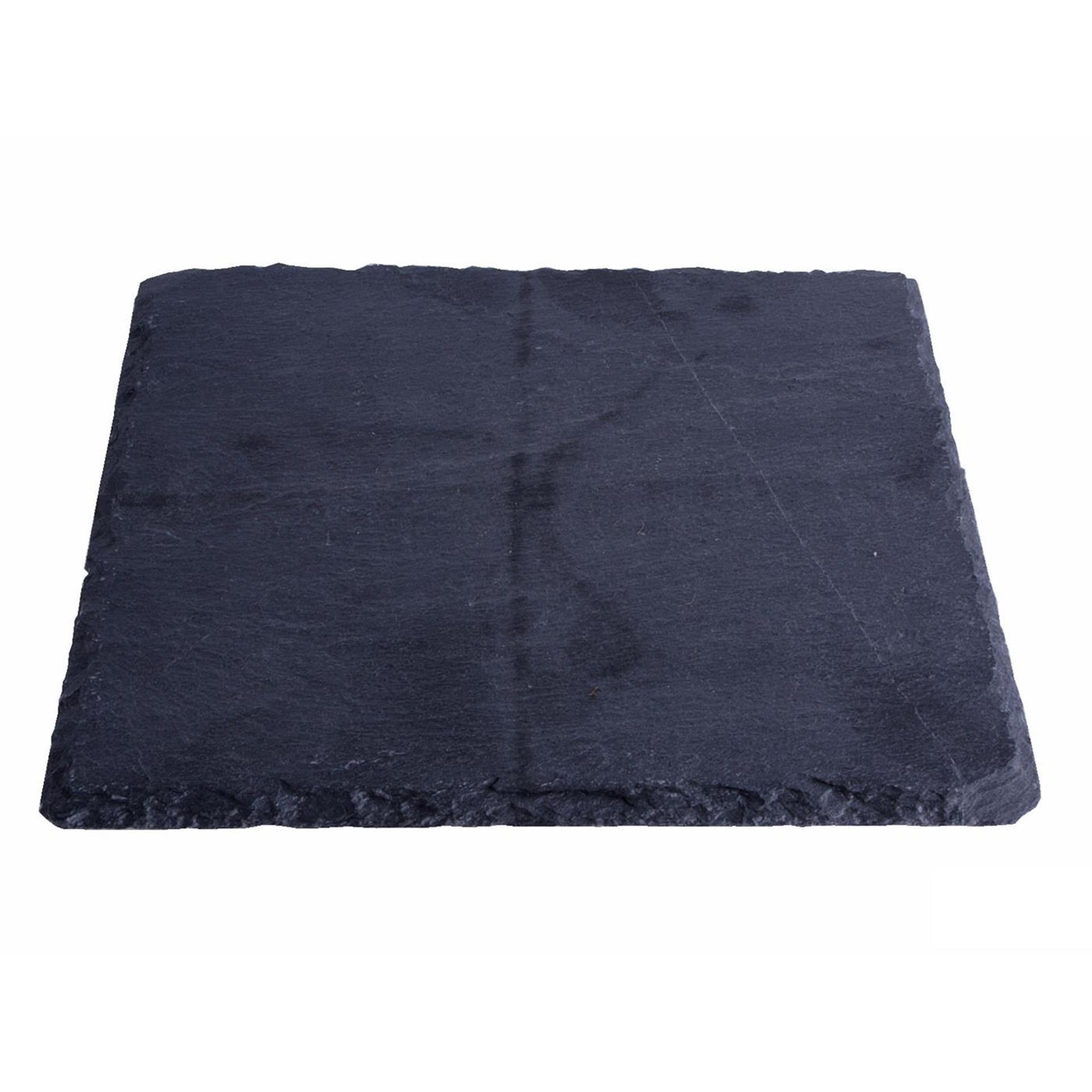 Planche de service ustensiles de cuisine ardoise 17x17cm