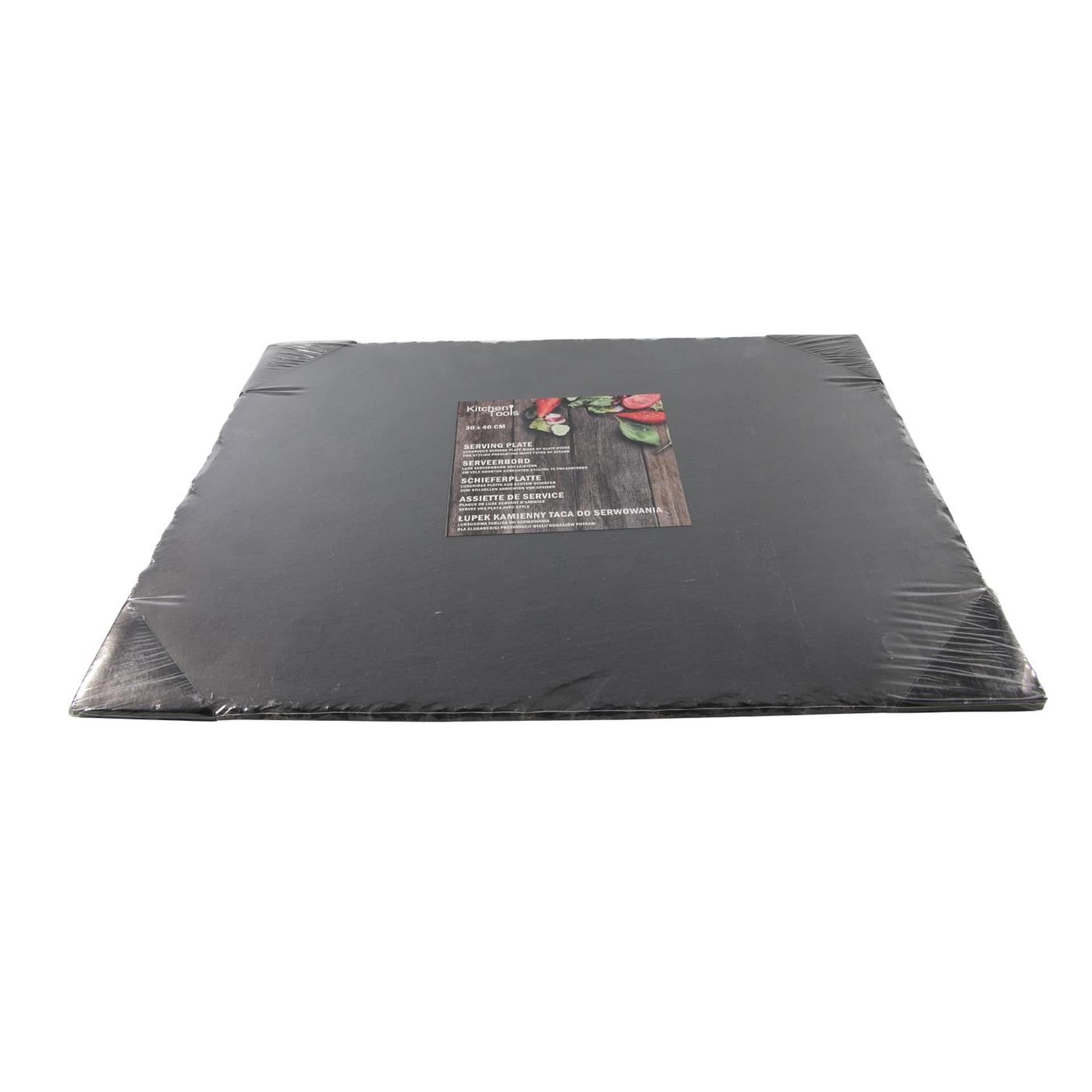 Planche de service ustensiles de cuisine ardoise 30x40cm