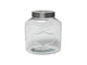 Pot de rangement d'ustensiles de cuisine en verre fait maison 17,5x12,5x20cm