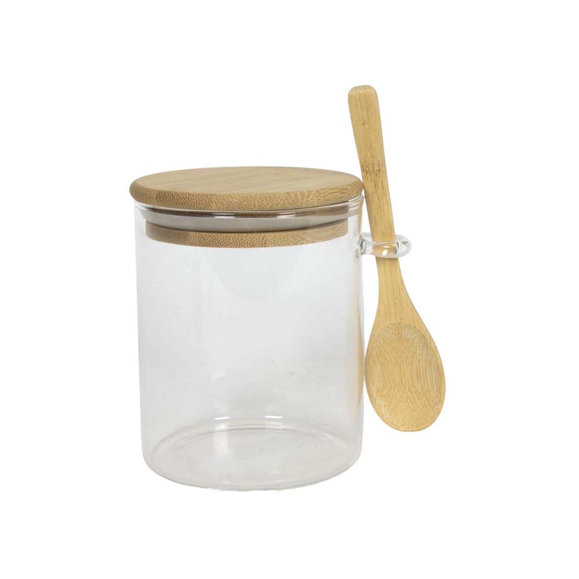 Pot à ustensiles de cuisine en verre ø8,5x10cm