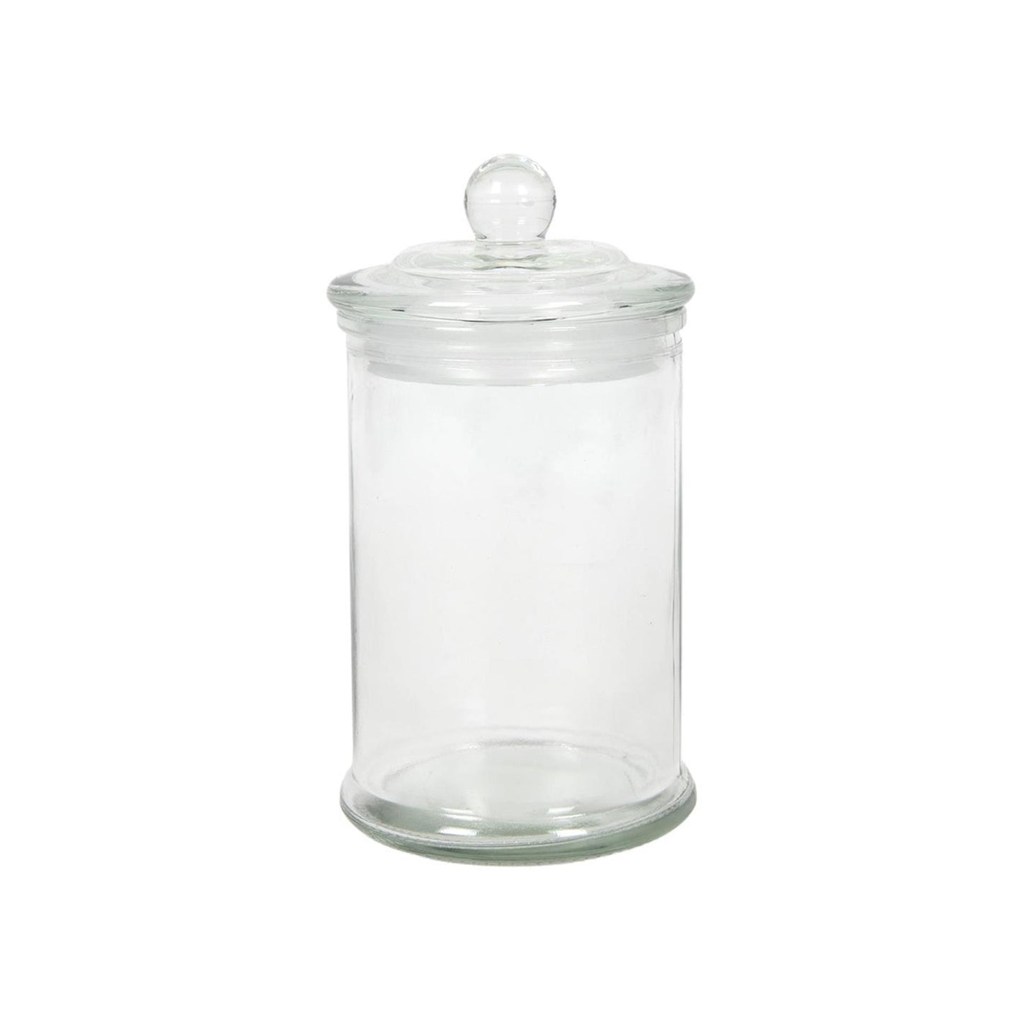 Bouton en verre pour pot de rangement ø8x14,5cm