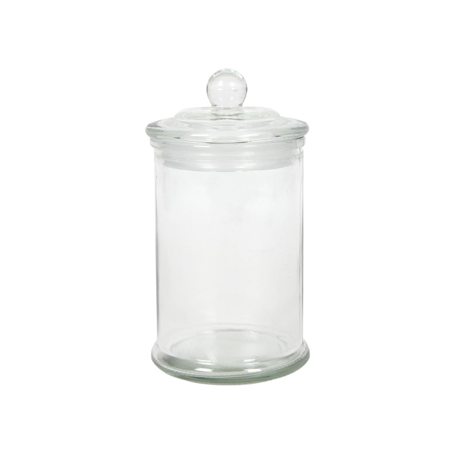 Bouton en verre pour pot de rangement ø8x14,5cm