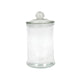 Pot de conservation en verre avec bouton ø10x18,5cm