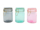 Pot de rangement ustensiles de cuisine verre 750ml ø10x15cm