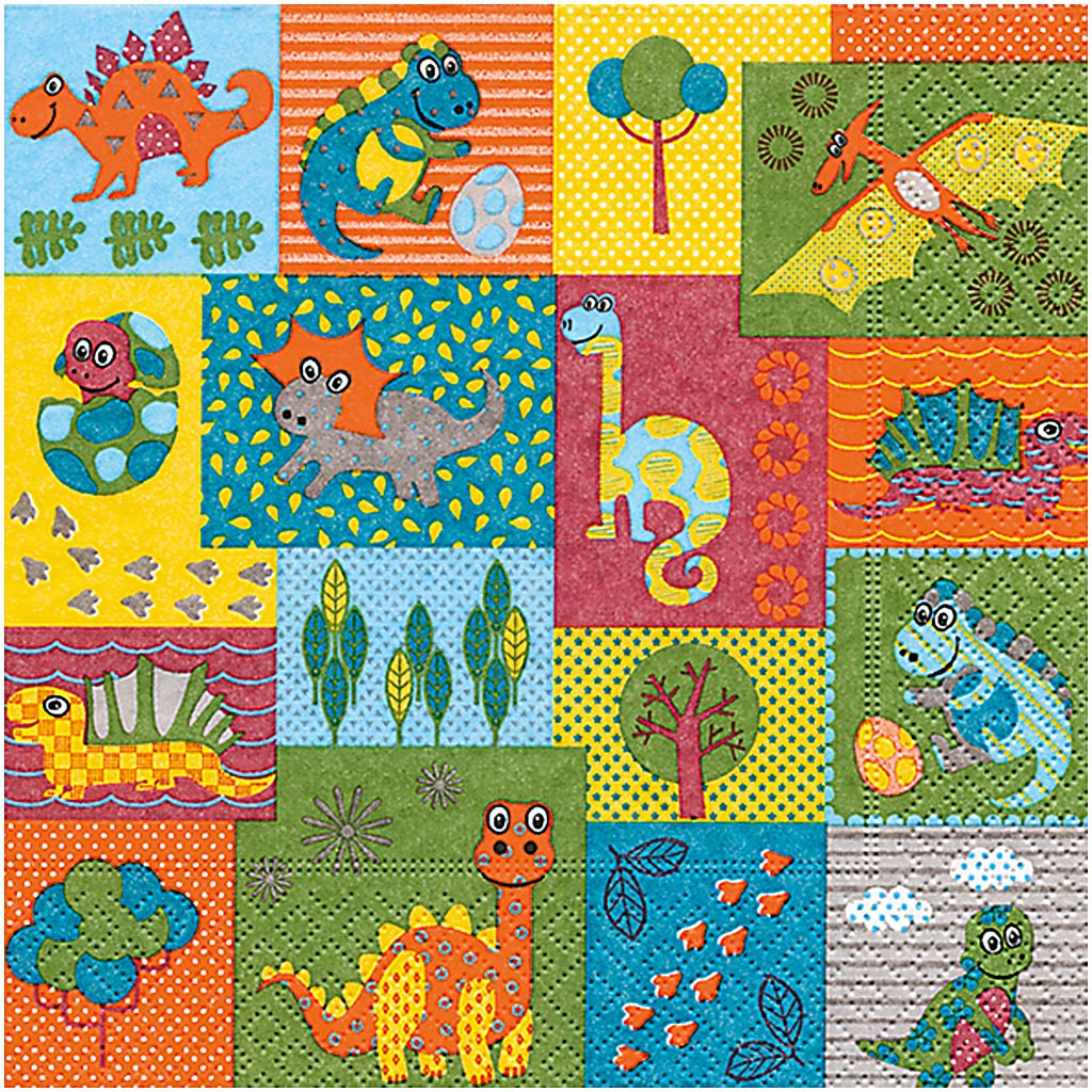 Creativ Company Napkins, AFM 33x33 cm, 20 pièces 1 boîte