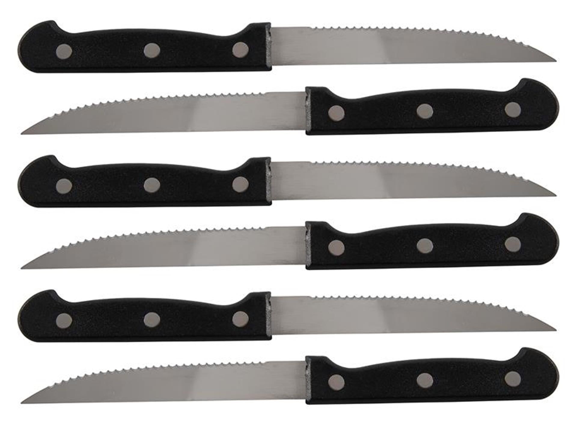 Ustensiles de cuisine ensemble de couteaux à steak 6 pièces 21,5 cm