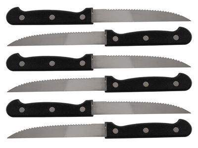 Ustensiles de cuisine ensemble de couteaux à steak 6 pièces 21,5 cm