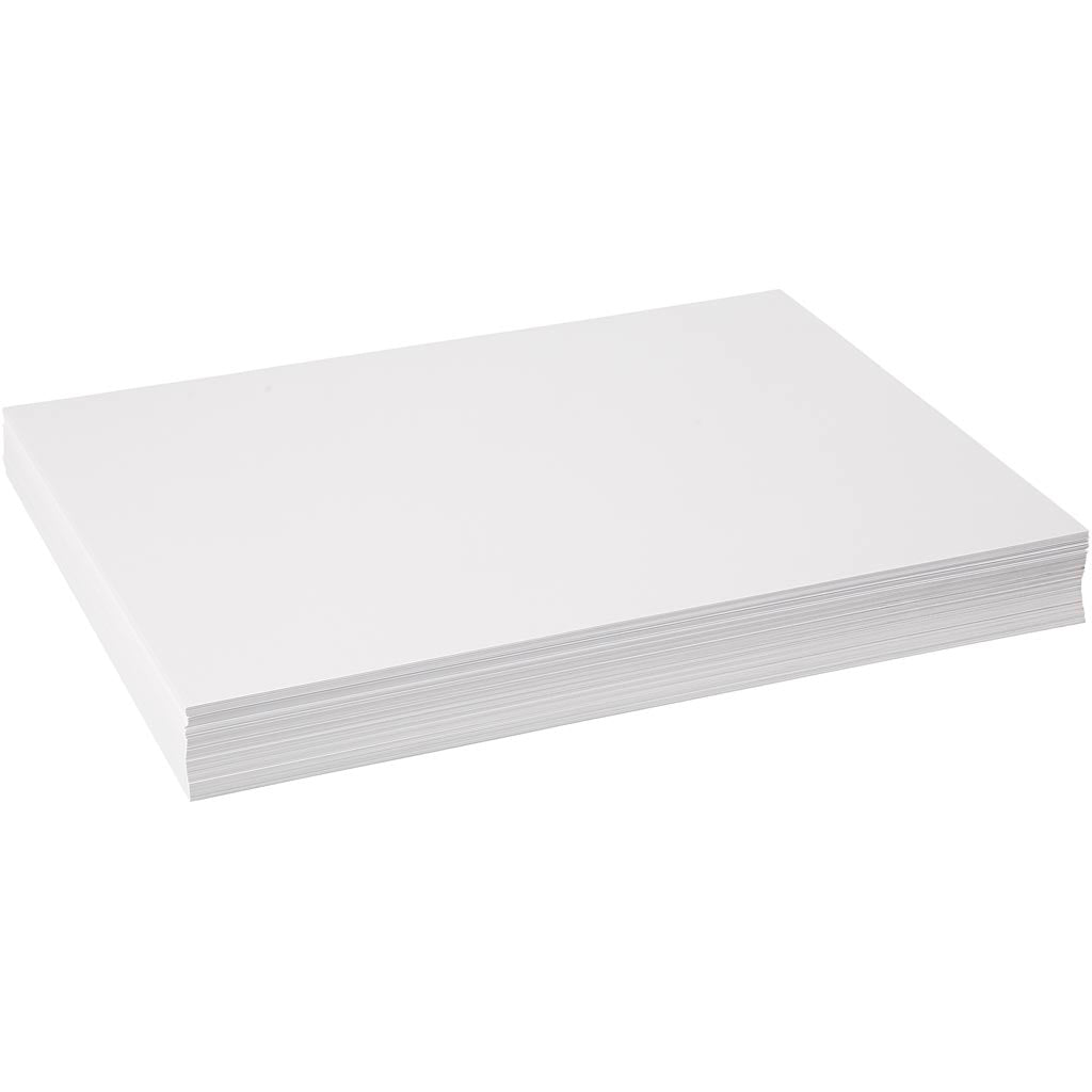 Papier à dessin Creativ company, feuille 60x84 cm, 120 gr, blanc, 250 feuilles 1 boîte