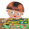 Ferme de puzzle Headu avec des autocollants réutilisables