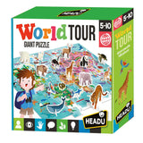 Headu Jigsaw Puzzle World avec des éléments 3D, 108e. - afbeelding 1