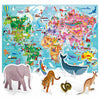 Headu Jigsaw Puzzle World avec des éléments 3D, 108e.