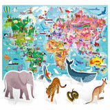 Headu Jigsaw Puzzle World avec des éléments 3D, 108e. - afbeelding 2