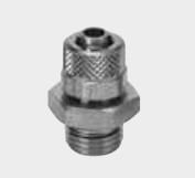 Raccord enfichable pour travaux métalliques 6 4-m5 droit