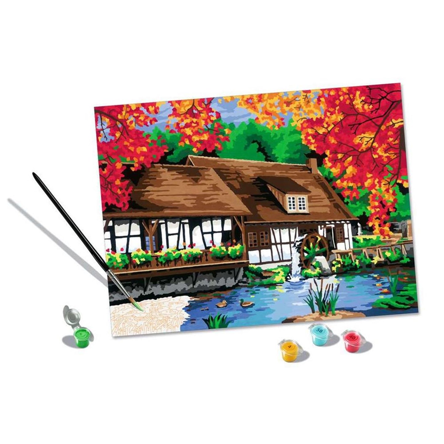 Ravensburger Creart peinture au nombre de Molen dans Blautopf