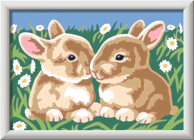 Ravensburger Creart peinture sur le nombre de lapins moelleux