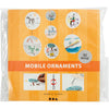 Mobiles vierges Creativ company, d 12+15+18 cm, 300 gr, 20 set 1 boîte