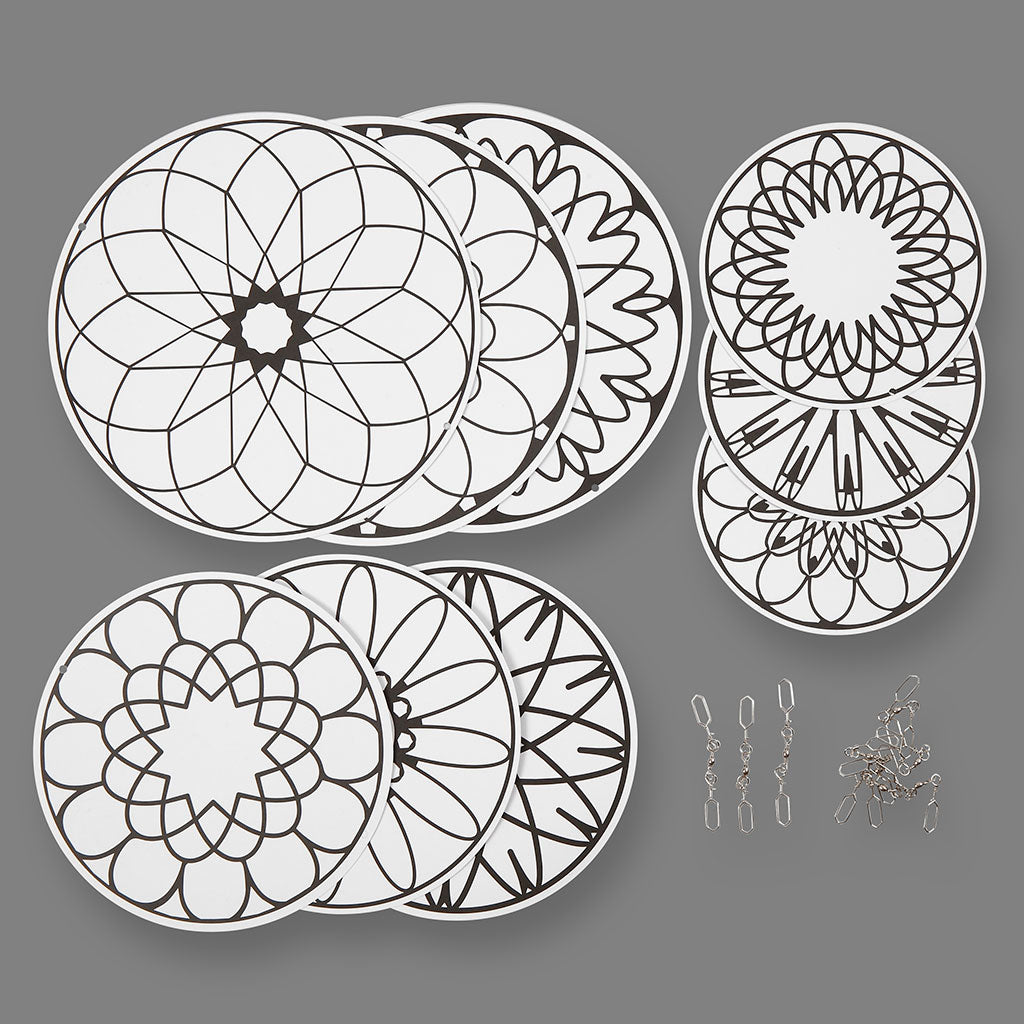 Creativ Company Mobiles avec motif, d 12 + 15 + 18 cm, 300 gr, 3 set 1 boîte