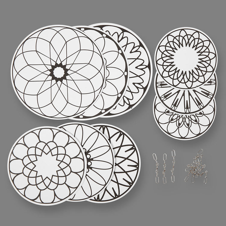 Creativ Company Mobiles avec motif, d 12 + 15 + 18 cm, 300 gr, 3 set 1 boîte