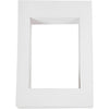 Cadres passe-partout Creativ company, format 19,8x28 cm, 500 g, blanc, 100 pièces 1 boîte