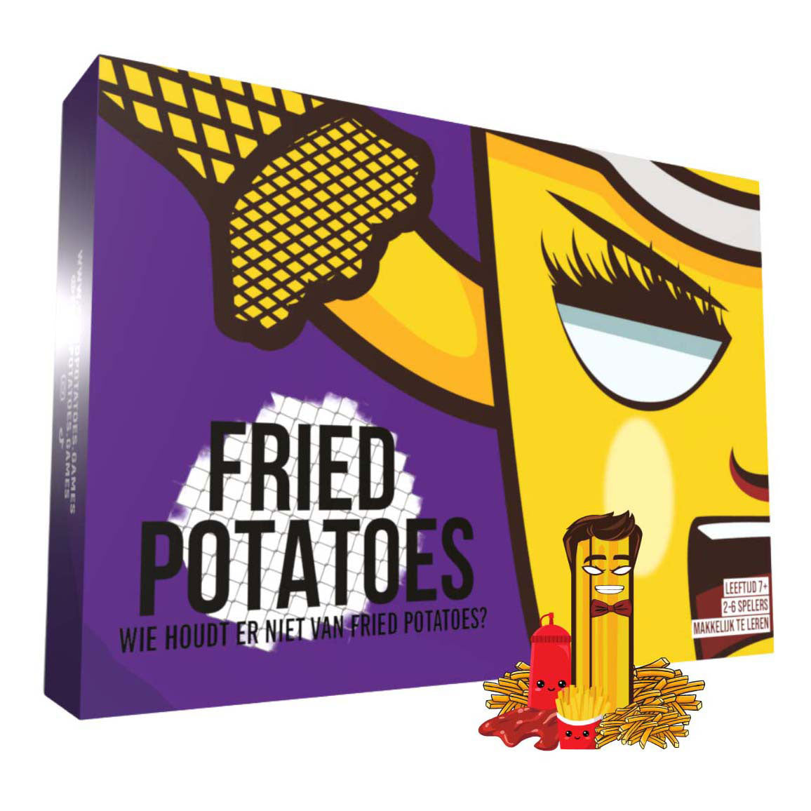 Pommes de terre frites jeu de cartes de pommes de terre frites édition frieuse (NL)