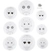 Creativ company mobiles avec motif, d 12+15+18 cm, 300 gr, blanc, 3 set 1 boîte