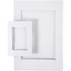 Cadres passe-partout Creativ company, format A4+A6, 230 g, blanc, 2x60 pièces 1 boîte
