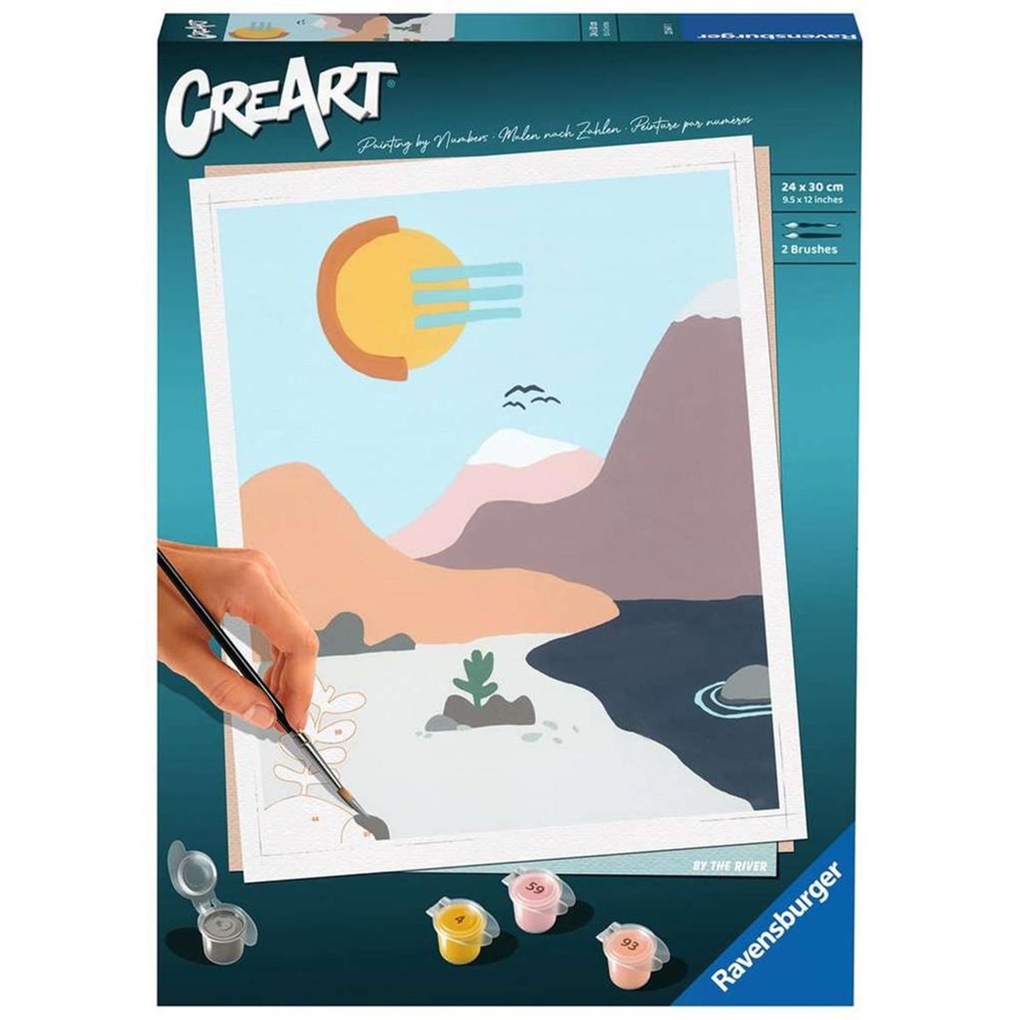 Ravensburger Creart Painting by Number by the River