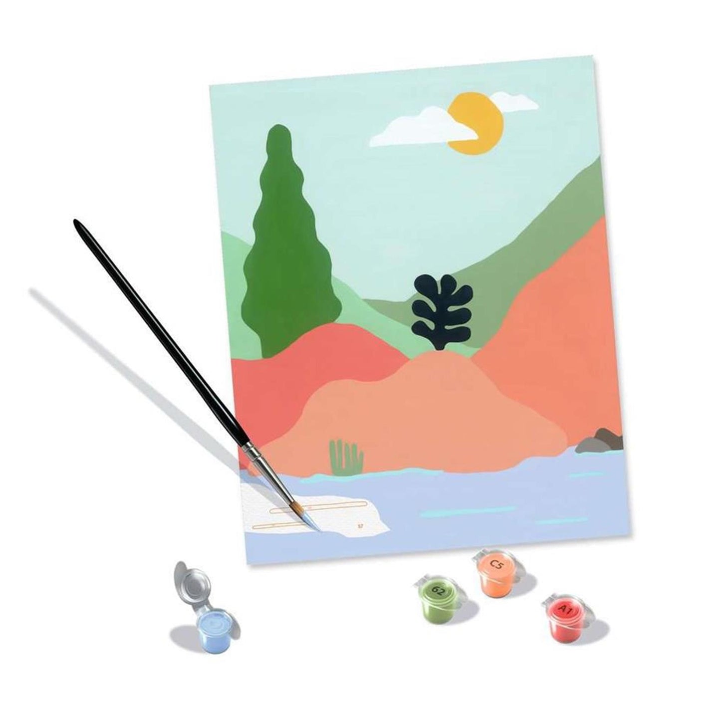 Ravensburger Creart Painting at Song at the Lake