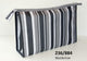 Trousse de toilette rayée 30x19x7cm
