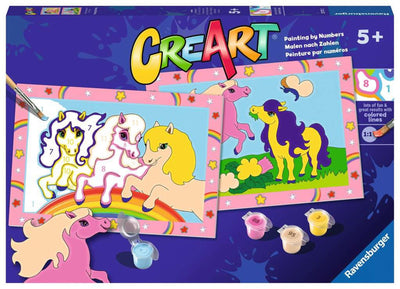 Ravensburger Creart peinture sur des poneys de saut en chanson