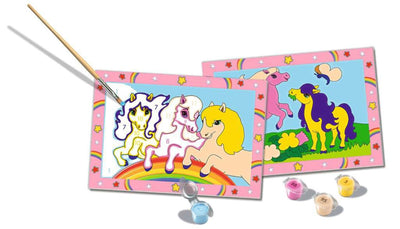 Ravensburger Creart peinture sur des poneys de saut en chanson
