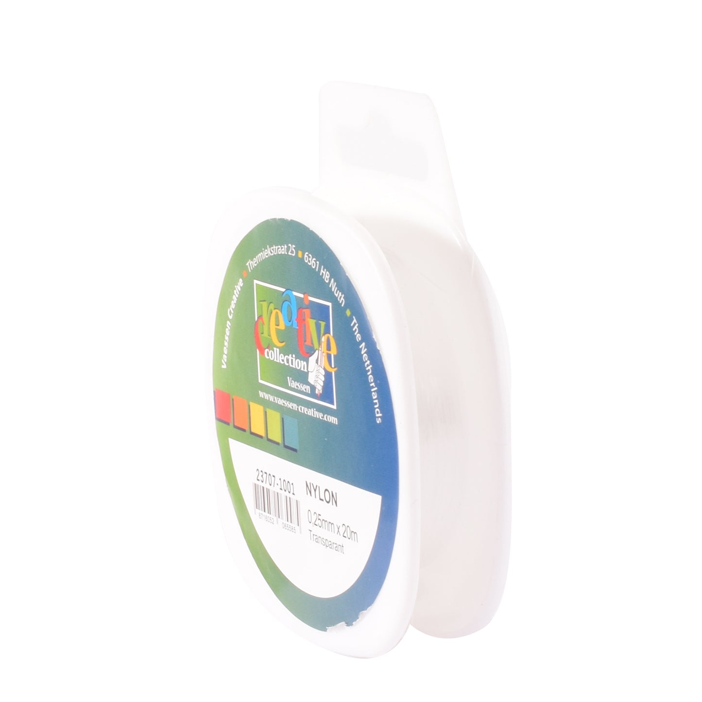 Vaessen creative • fil nylon 0,25mmx20m transp.