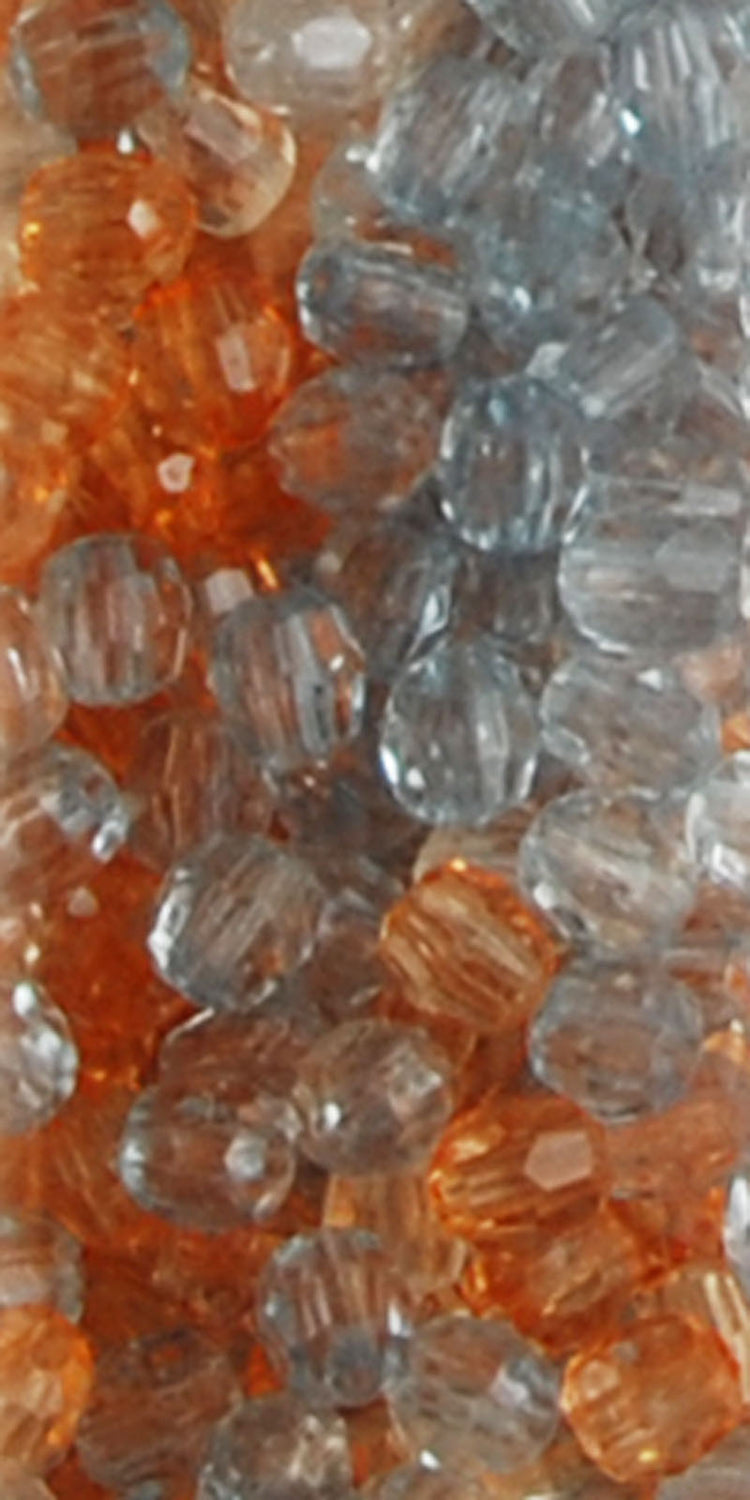 Vaessen creative • perles acryliques à facettes rondes 17g 4mm