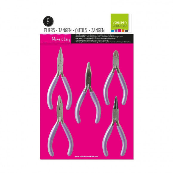 Vaessen creative • set de pinces pour bijoux