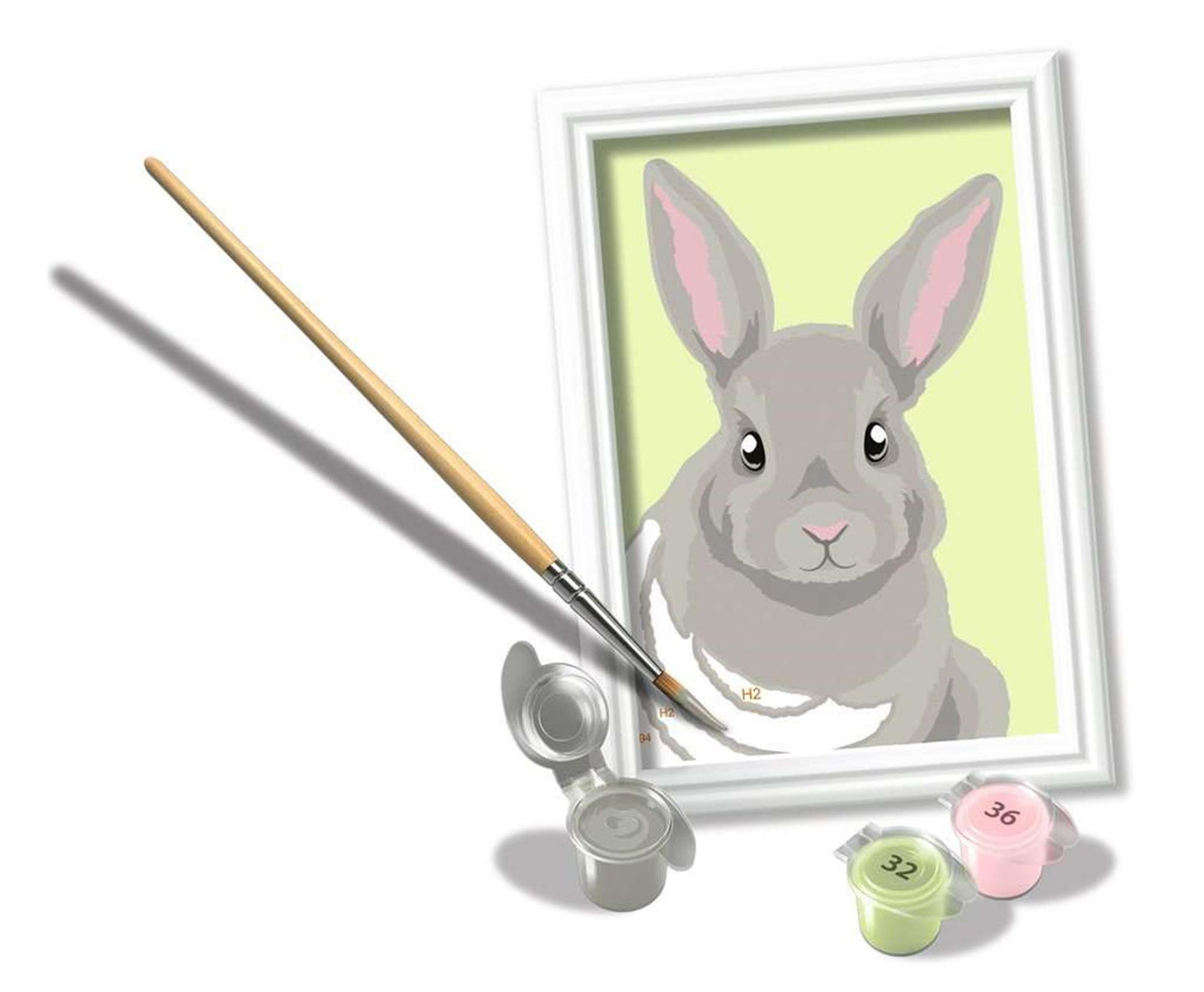 Ravensburger Creart peinture sur le numéro de lapin gris