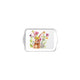 Plateau Ambiente mélamine 13x21cm fille lapin