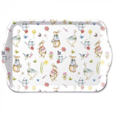 Plateau Ambiente jardin de Pâques 13x21cm