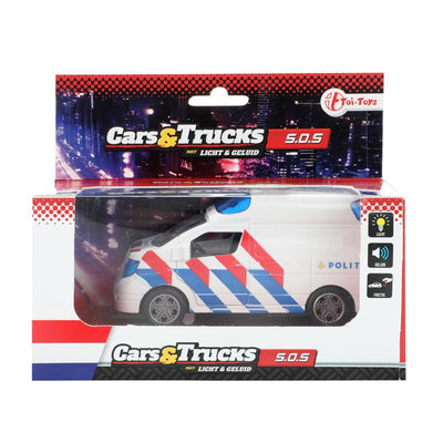 Toi-toys fourgon de police friction + son et lumière