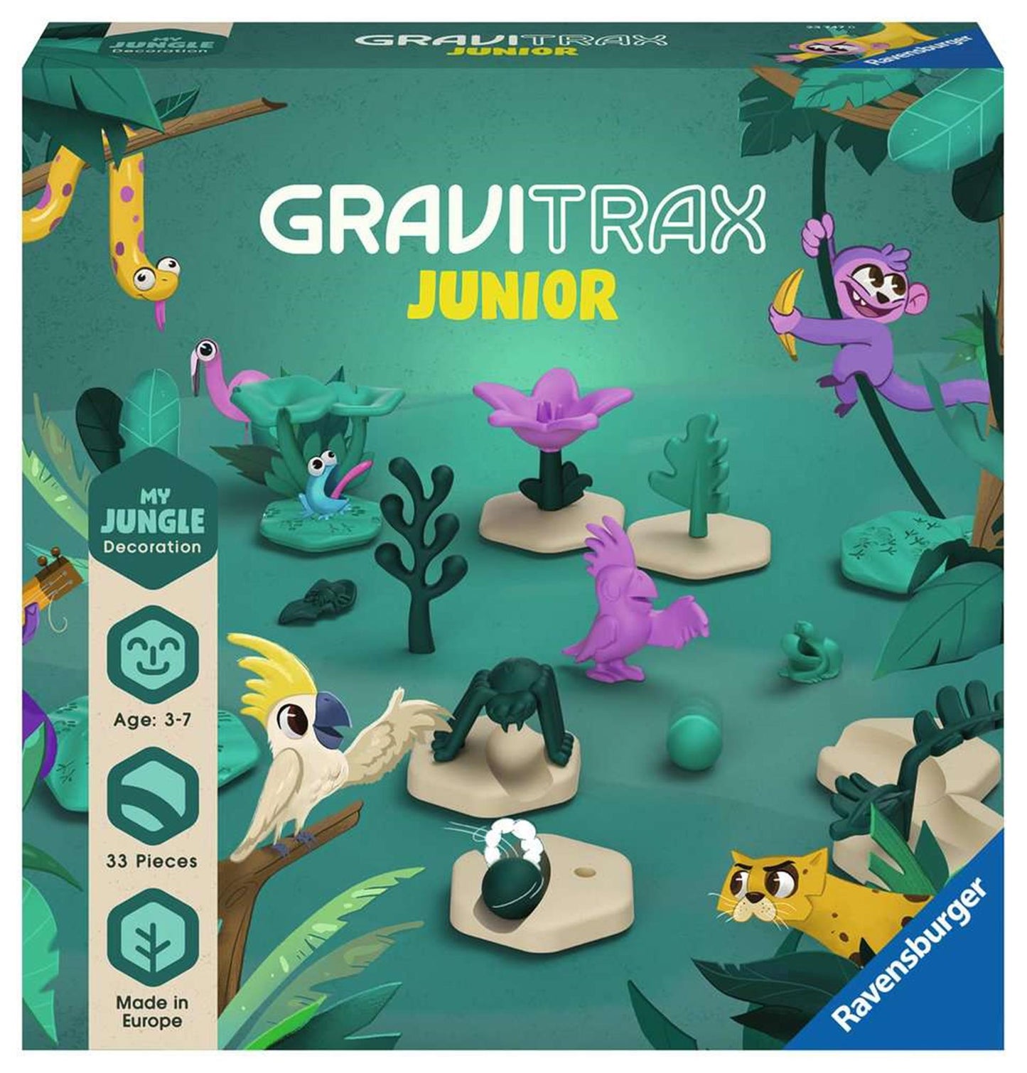 Ravensburger Gravitrax Expansion junior Set Jungle