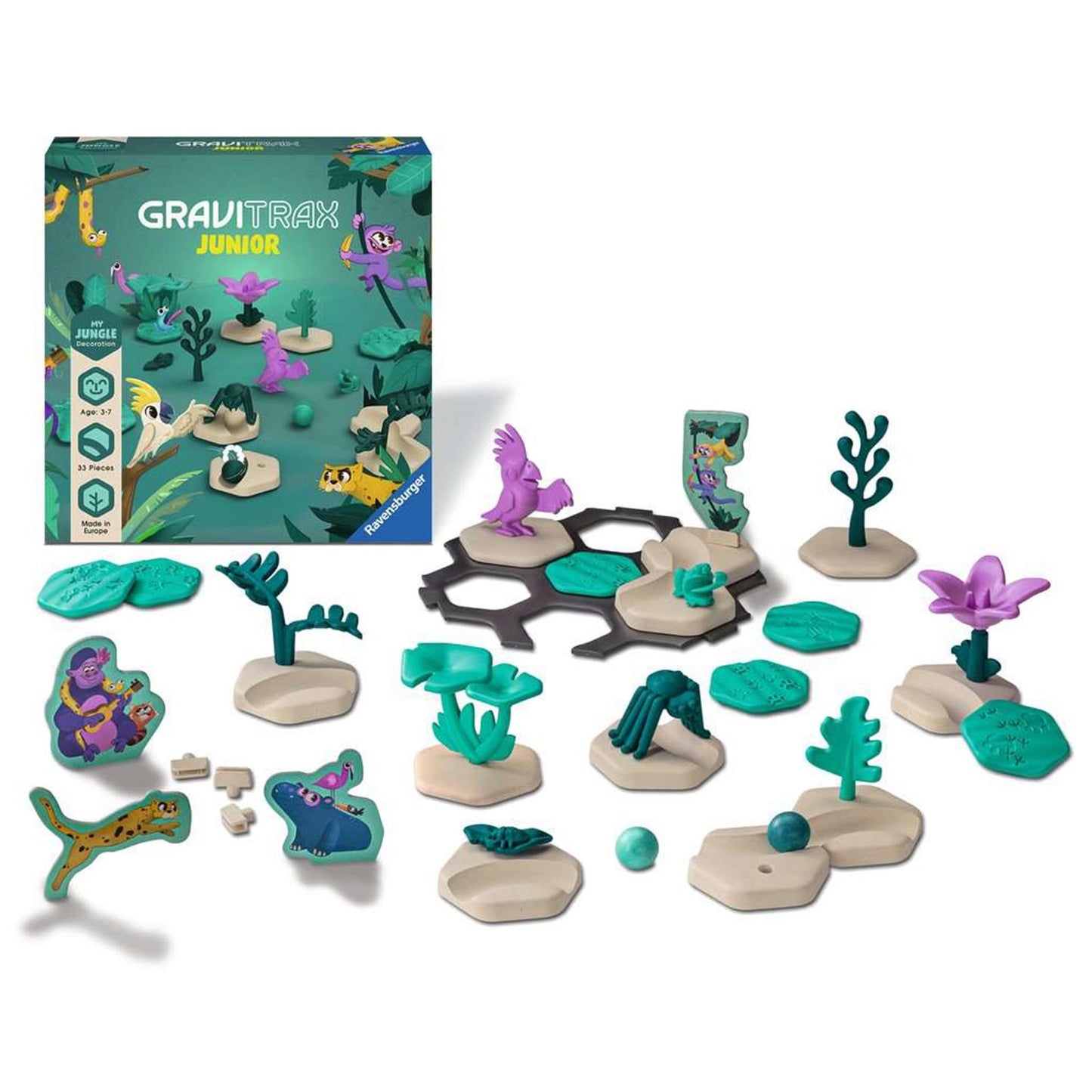 Ravensburger Gravitrax Expansion junior Set Jungle