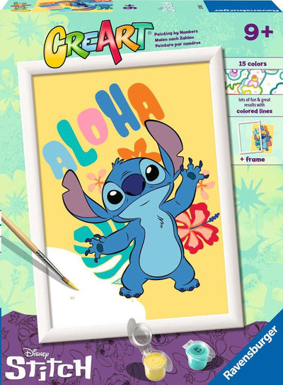 Ravensburger CreArt Peinture sur Numéro Aloha Stitch