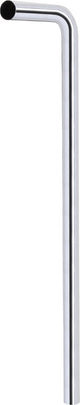 Tube de sol Differnz chromé - acier inoxydable durable - ø 32 mm - 750 x 220 mm